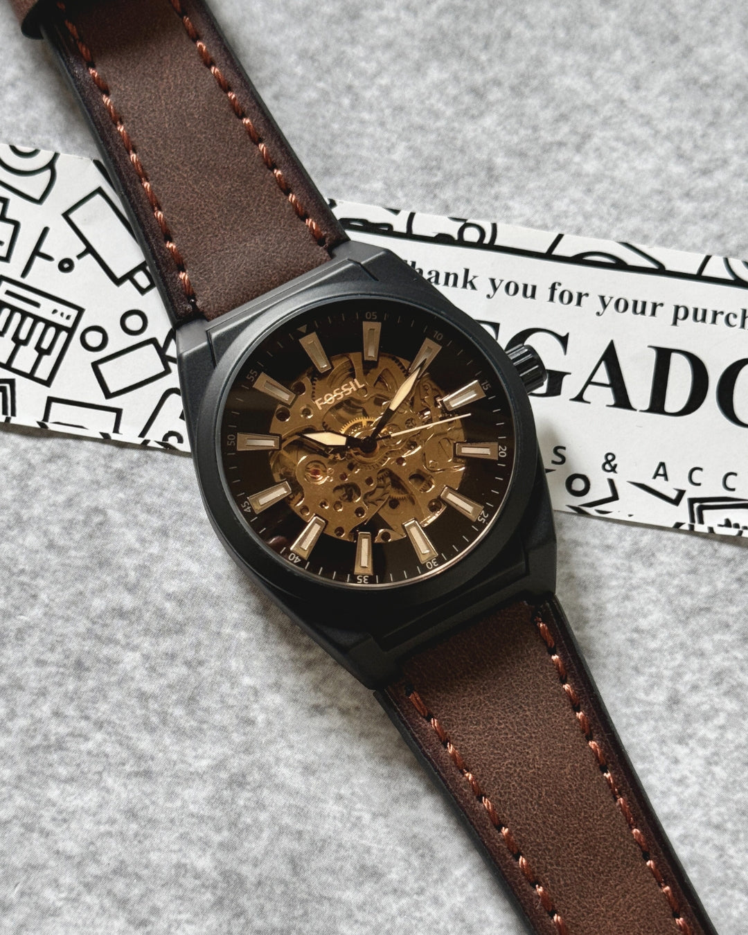 Fossil-Everett Automatic Mens's Watch