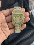 Cartier Gold Diamond Men's Watch