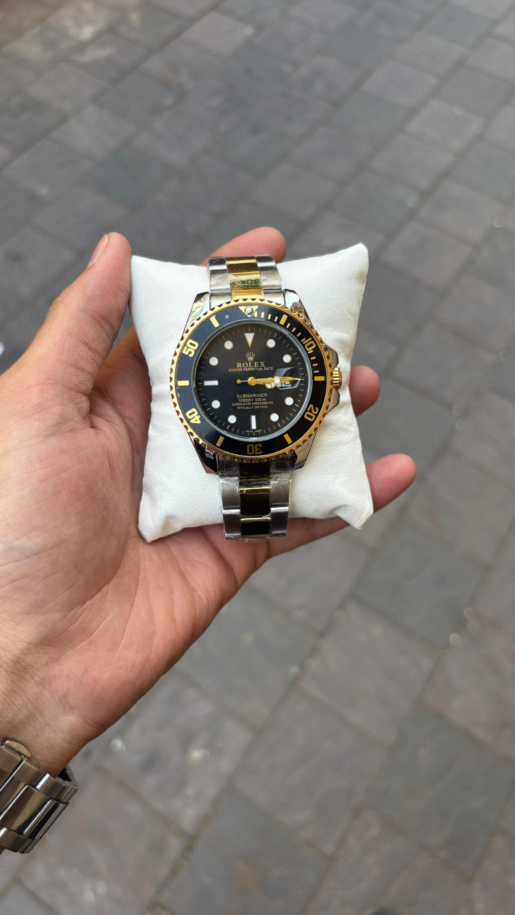 Ro.lex Submariner Analog Black Dial Men's Watch